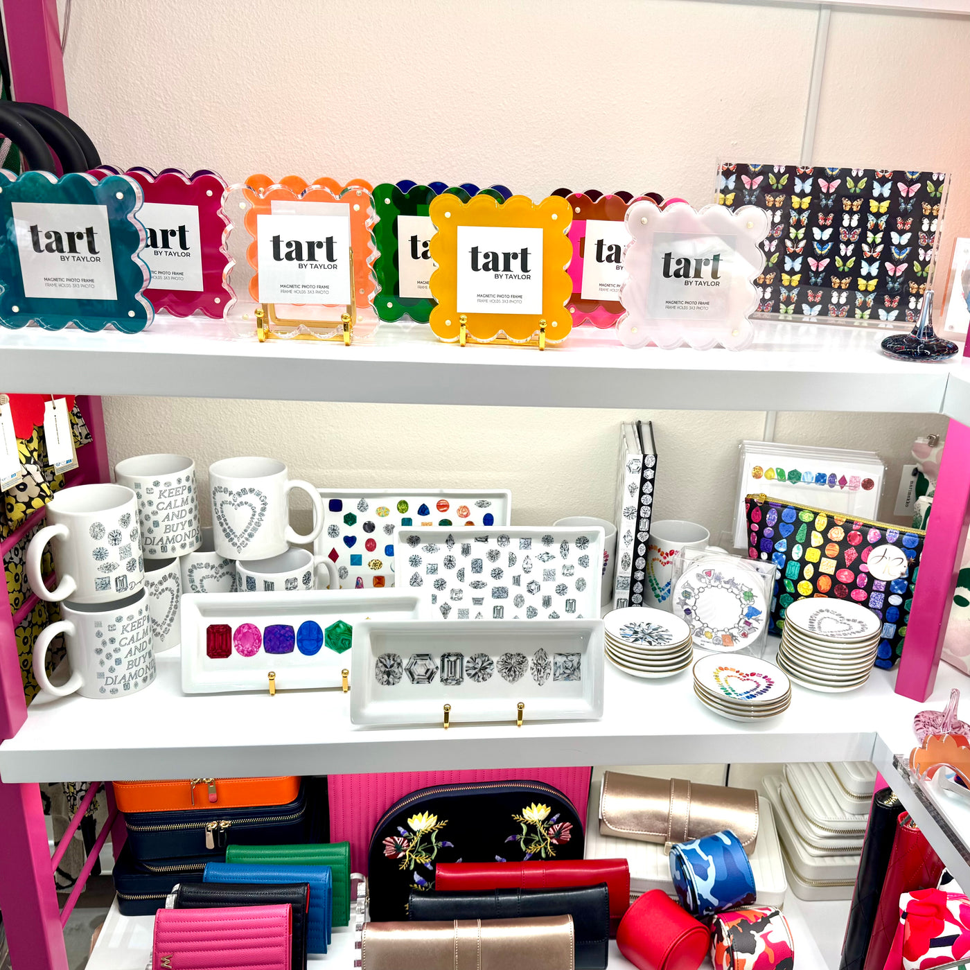 Diamond Shapes with Names Coffee Mugs