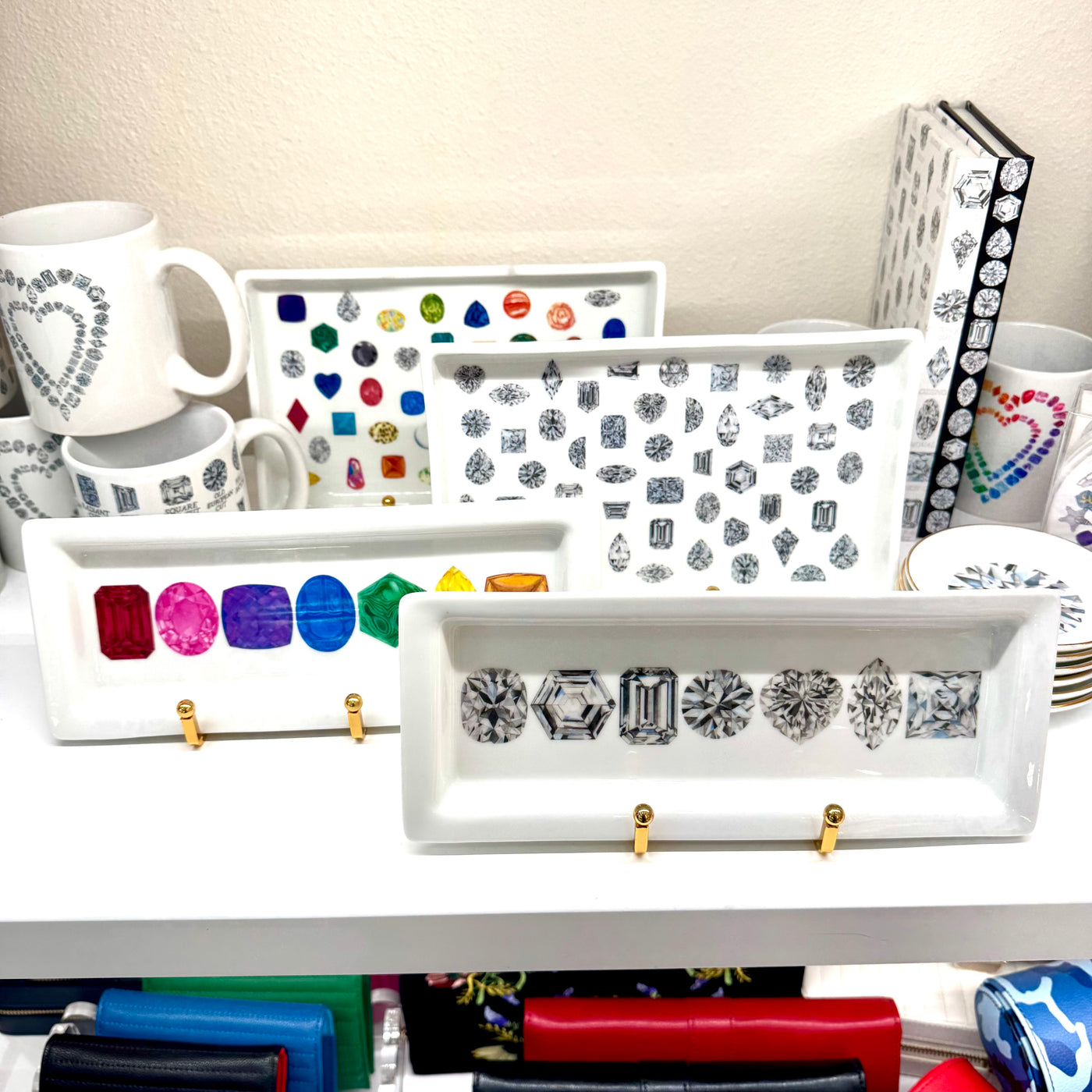 Diamond Shapes Trinket Tray