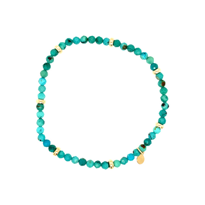 Turquoise Bead Bracelet