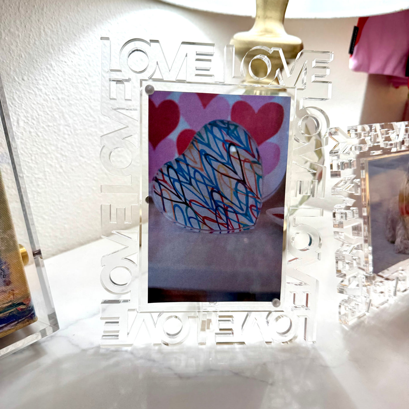 LOVE ACRYLIC FRAME