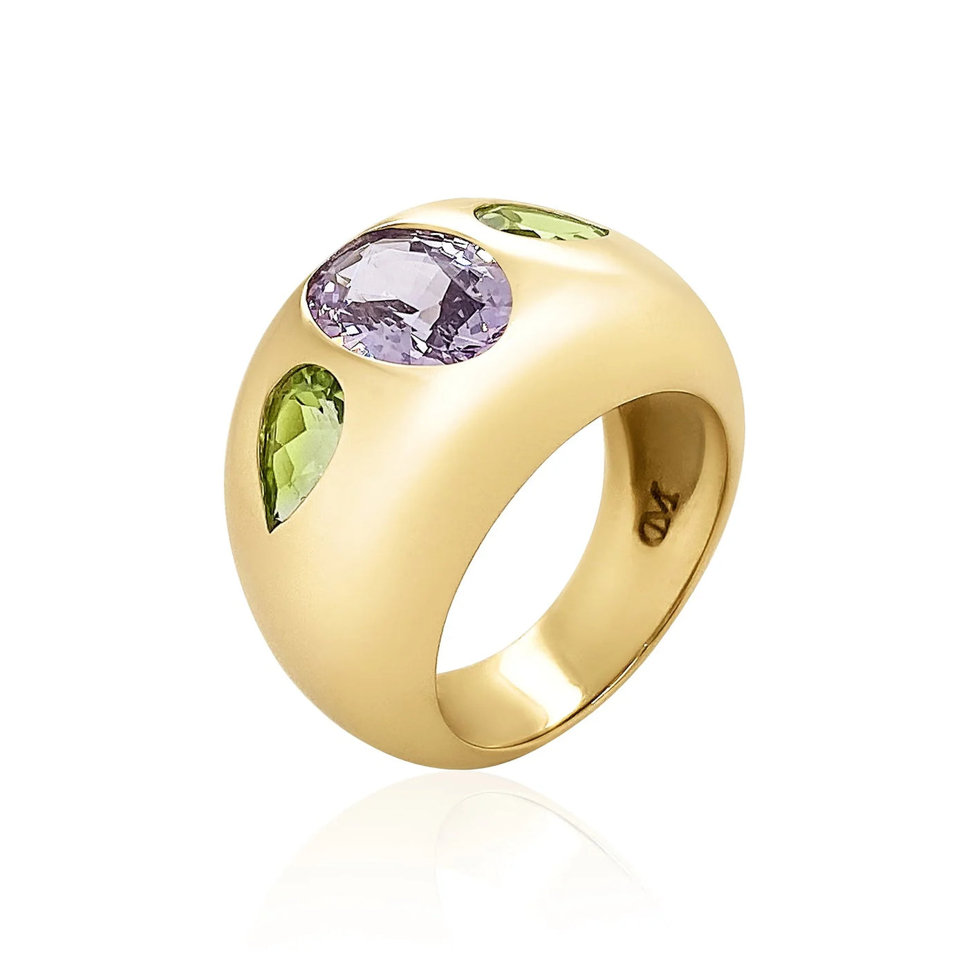 Oval & Pear Chunky Nomad Ring (Pre-Order)