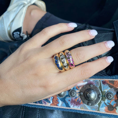 Pink Ombré Classic Nomad Ring (Pre-Order)