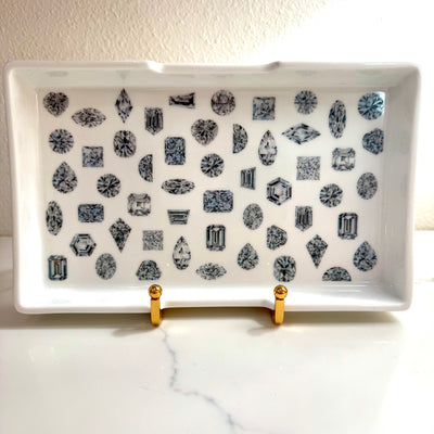 Diamond Shapes Trinket Tray