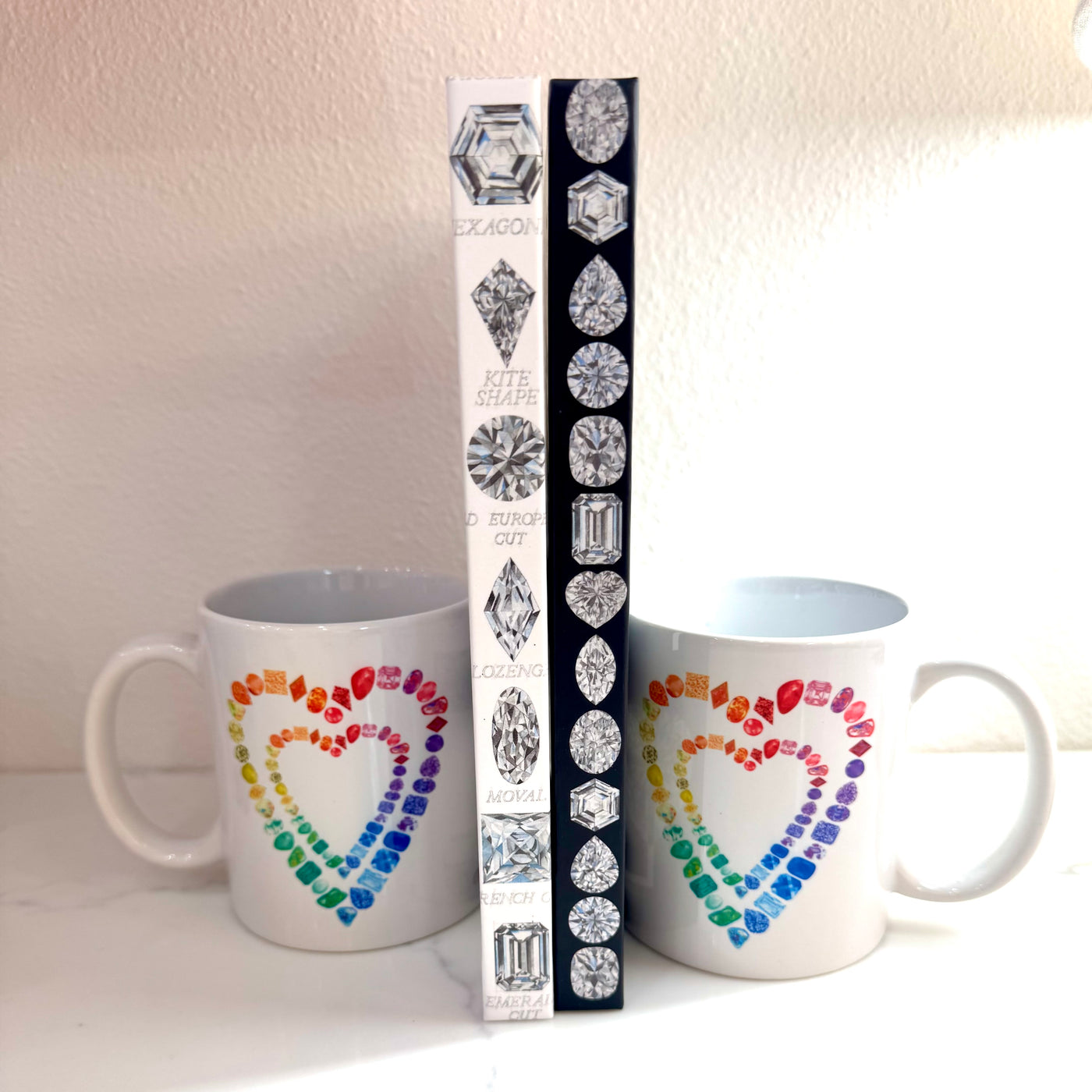 Gemstone Heart Coffee Mug