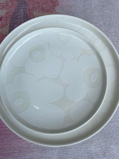Unikko Dinner Plate/ White