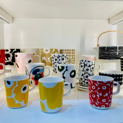 Pikkuinen Unikko Red Small Flower Mug