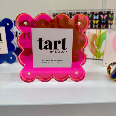 Neon Pink Mini Acrylic Picture Frame