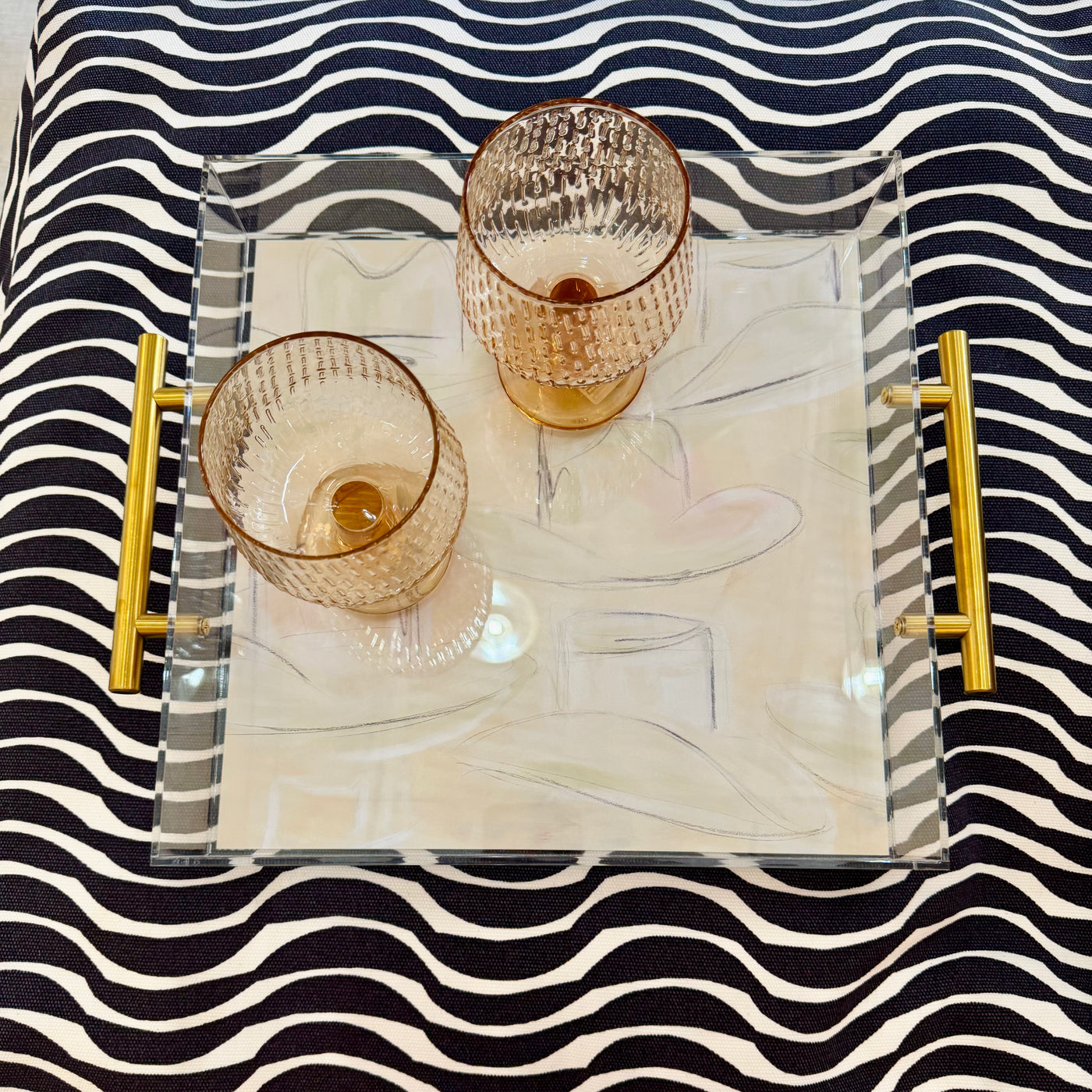 Wrangler Large Acrylic Tray