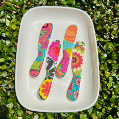 Spreader Set  - Floral