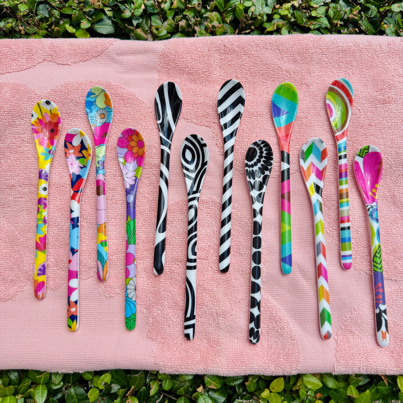 Dessert Spoons Set - Multi Color