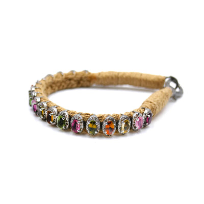 Rio Diamond & Tourmaline Camel Bracelet