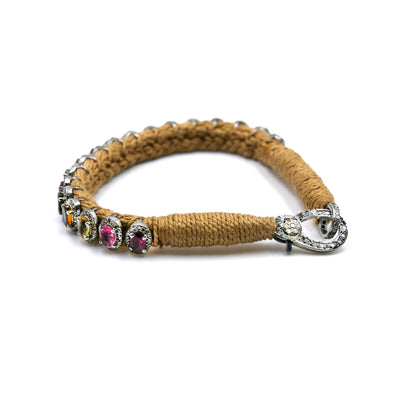 Rio Diamond & Tourmaline Camel Bracelet