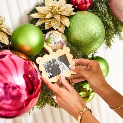 Butter Yellow Frame Ornament