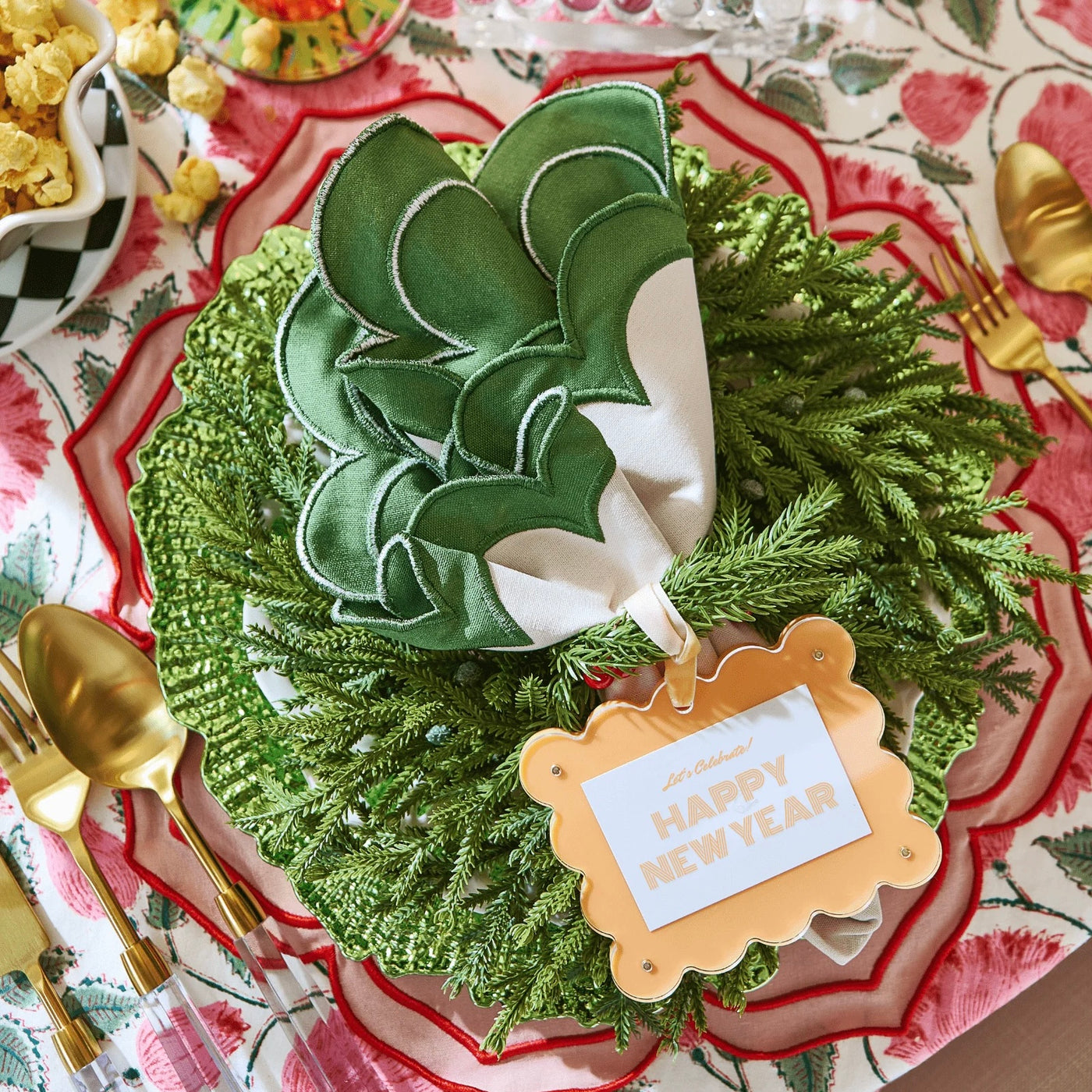 Orange Sherbert Mini Frame Ornament