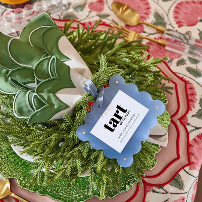Denim Blue Mini Frame Ornament