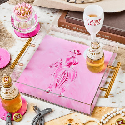 Mustang Sally Large Acrylic Tray