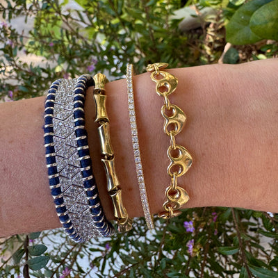 Puff Heart Mariner Bracelet