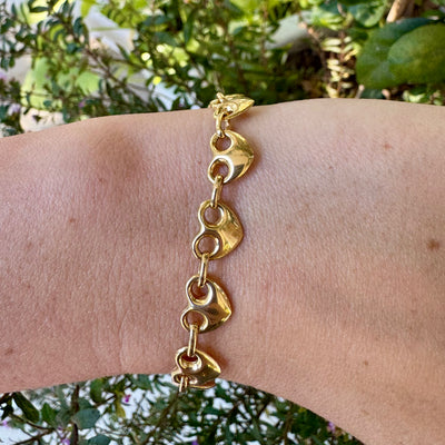Puff Heart Mariner Bracelet