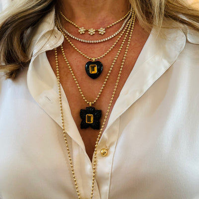 Tennis Necklace / 10 ctw