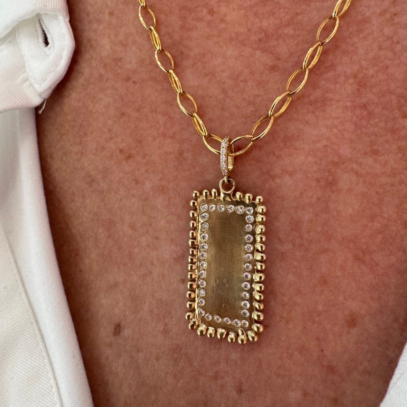 Diamond Edge & Bale Dog Tag