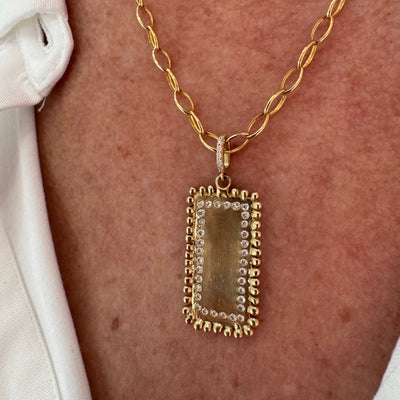 Diamond Edge & Bale Dog Tag