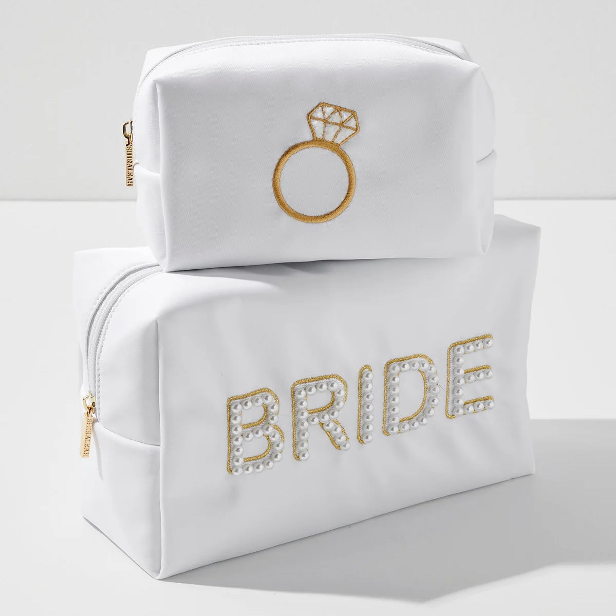 Pearl Bride Large Zip Pouch