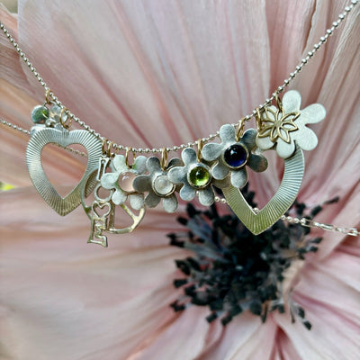 Sheila Heart Charm Necklace