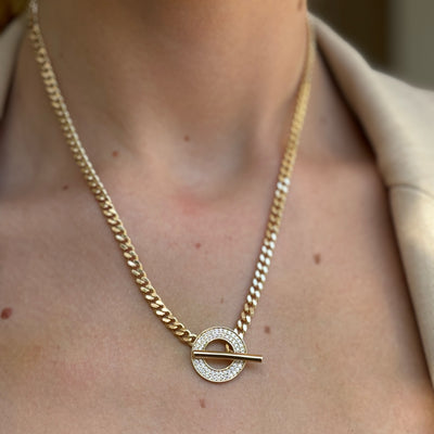 Iris Chain Necklace
