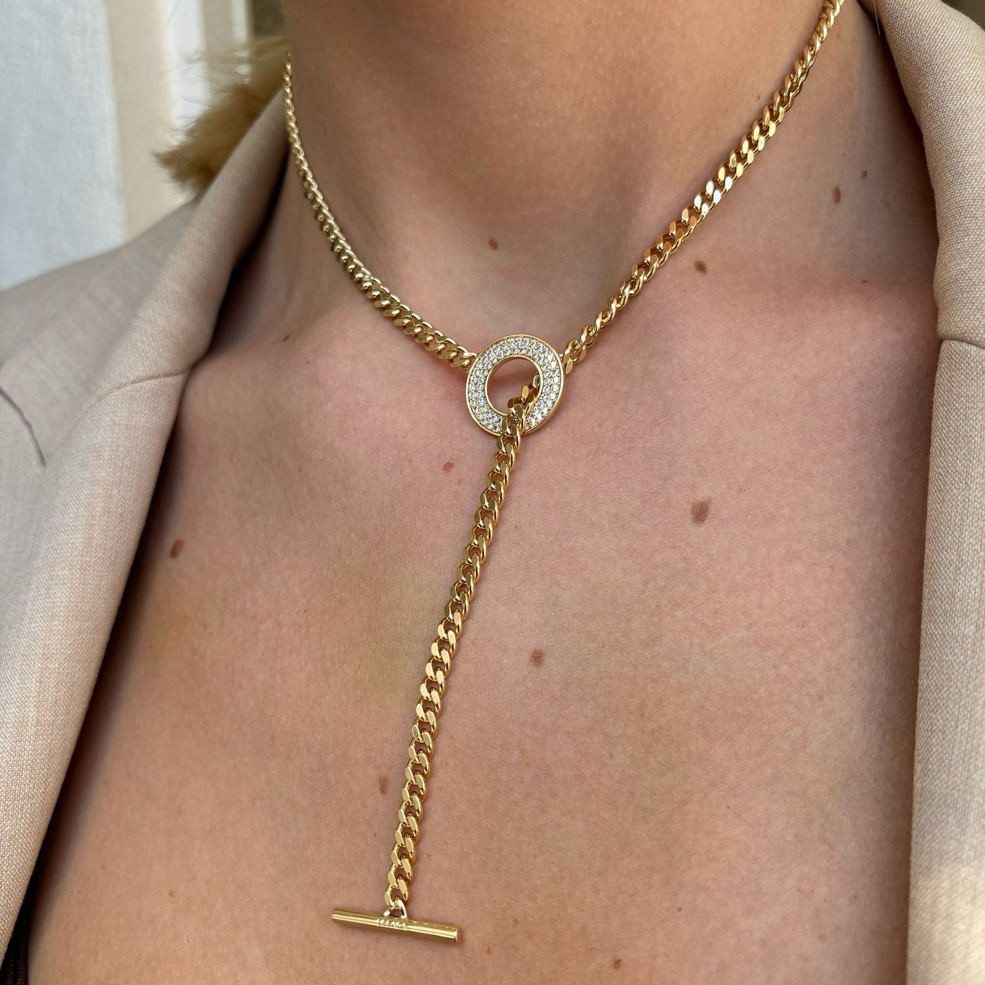 Iris Chain Necklace