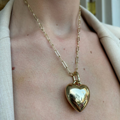 Lizabeth Heart Necklace