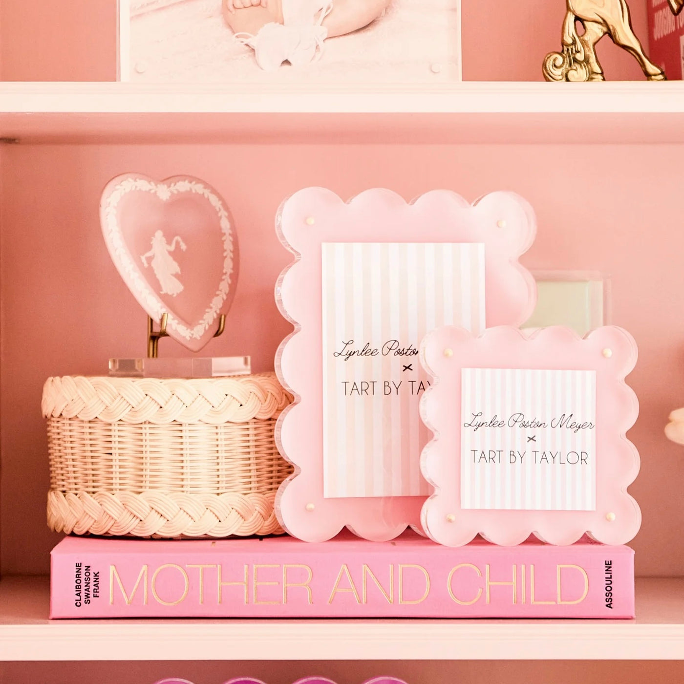 Light Pink Acrylic Picture Frame