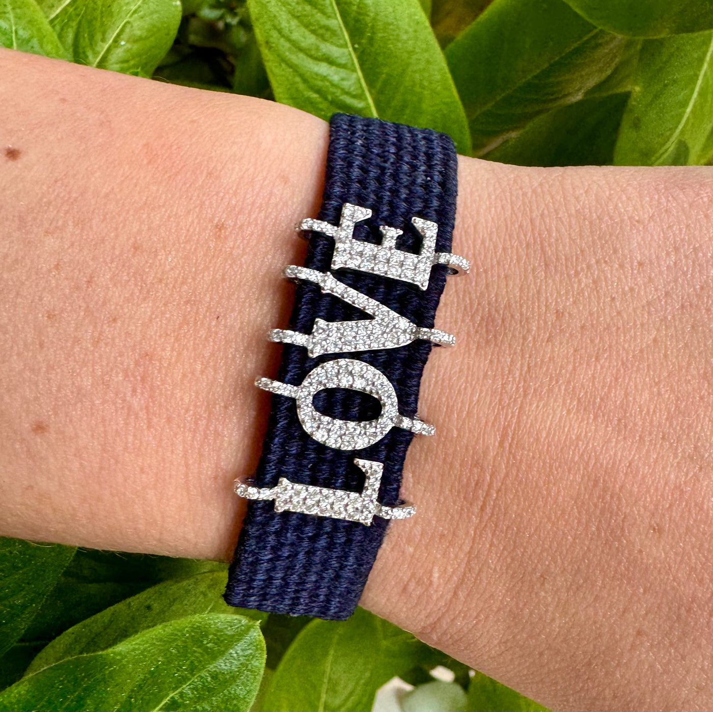 Love Navy Bracelet