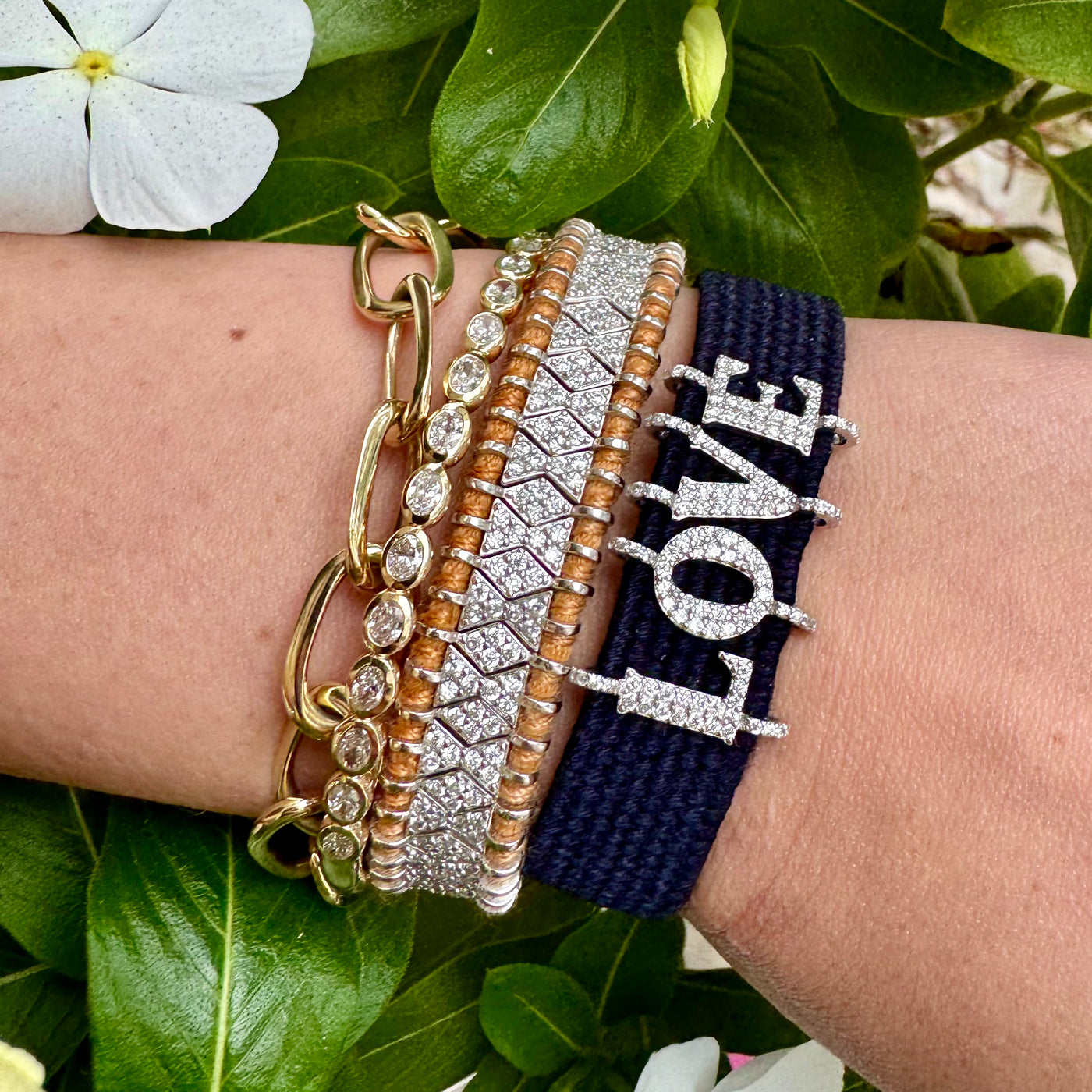 Love Navy Bracelet