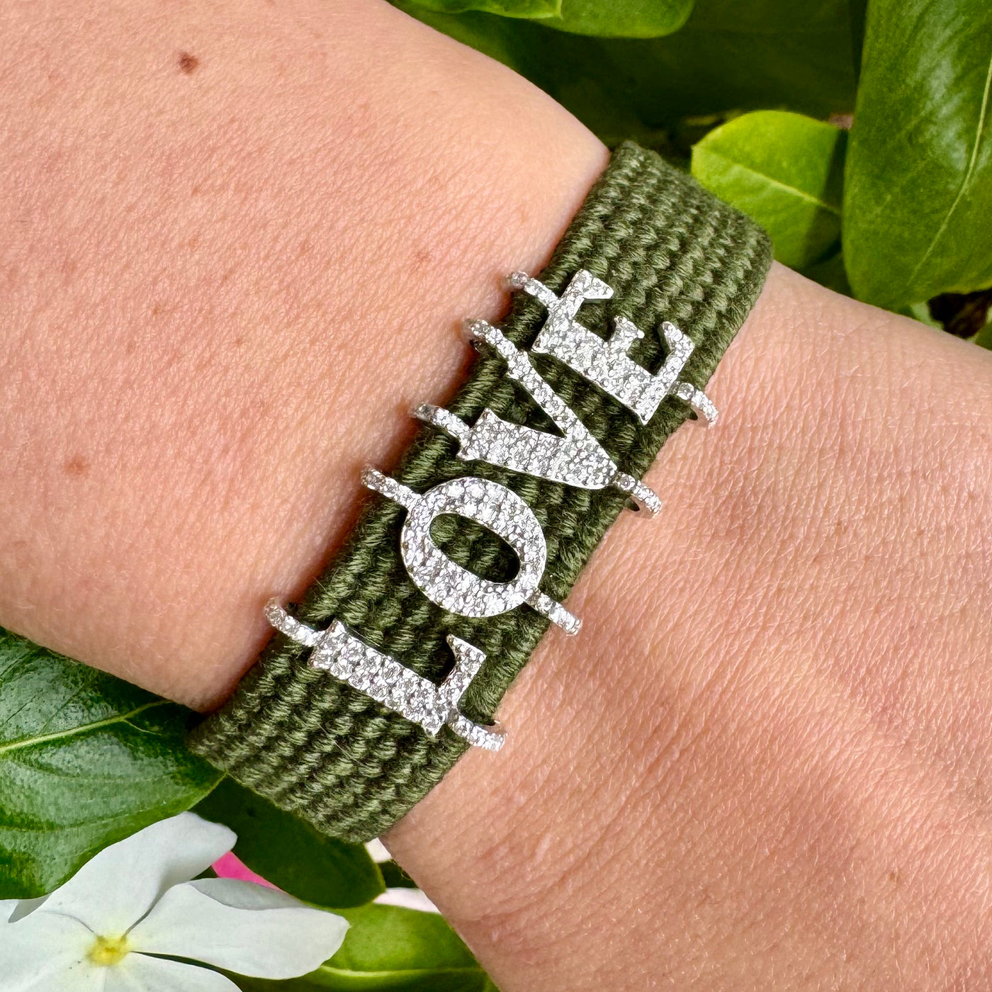 Love Khaki Bracelet