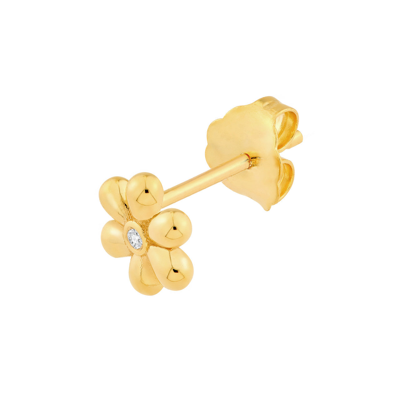 Happy Flower Diamond Studs
