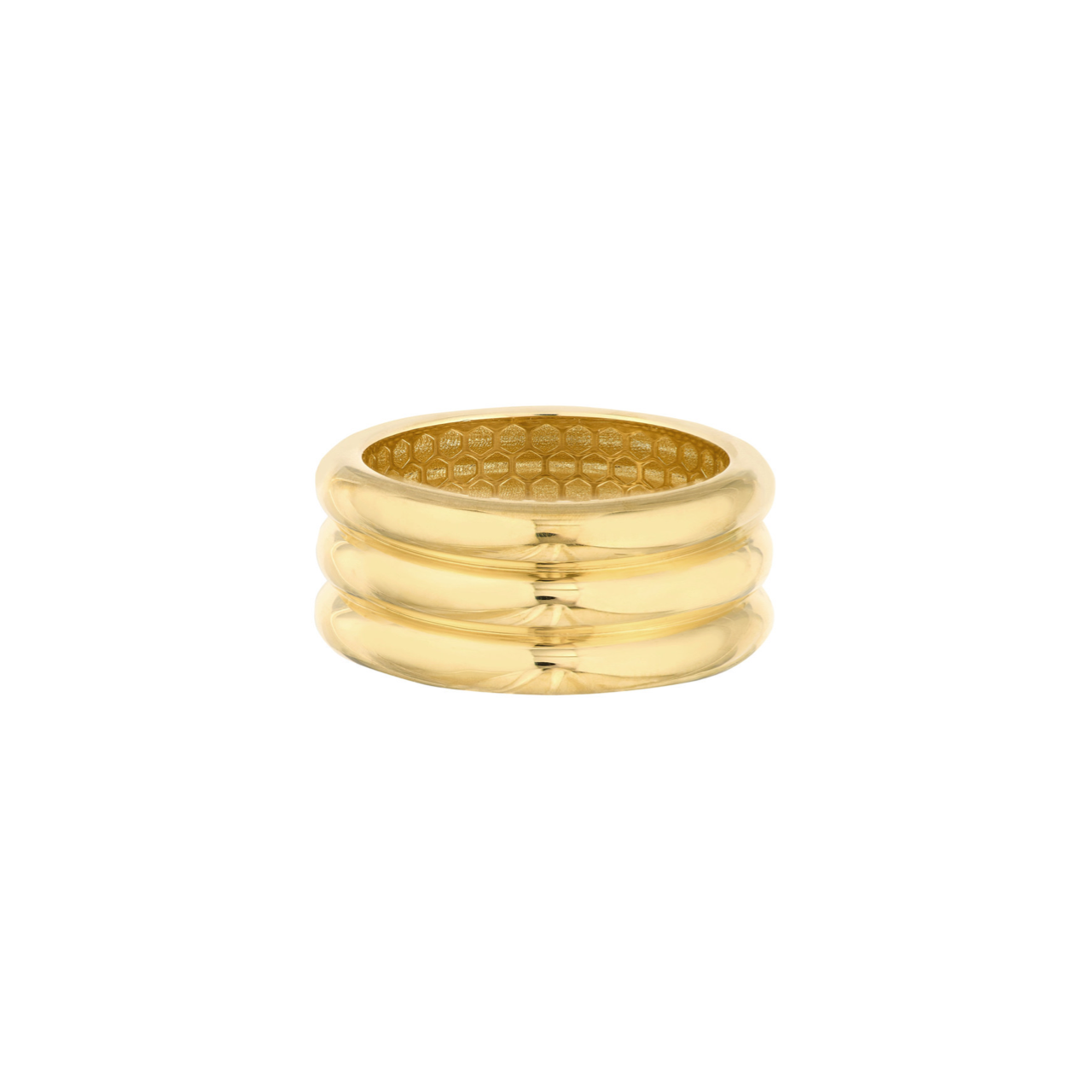 Triple Ridge Band Ring