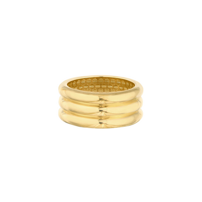 Triple Ridge Band Ring