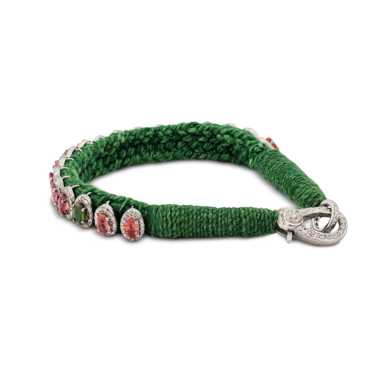 Rio Diamond & Tourmaline Green Bracelet