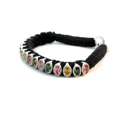 Rio Diamond & Tourmaline Black Bracelet