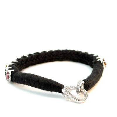 Rio Diamond & Tourmaline Black Bracelet