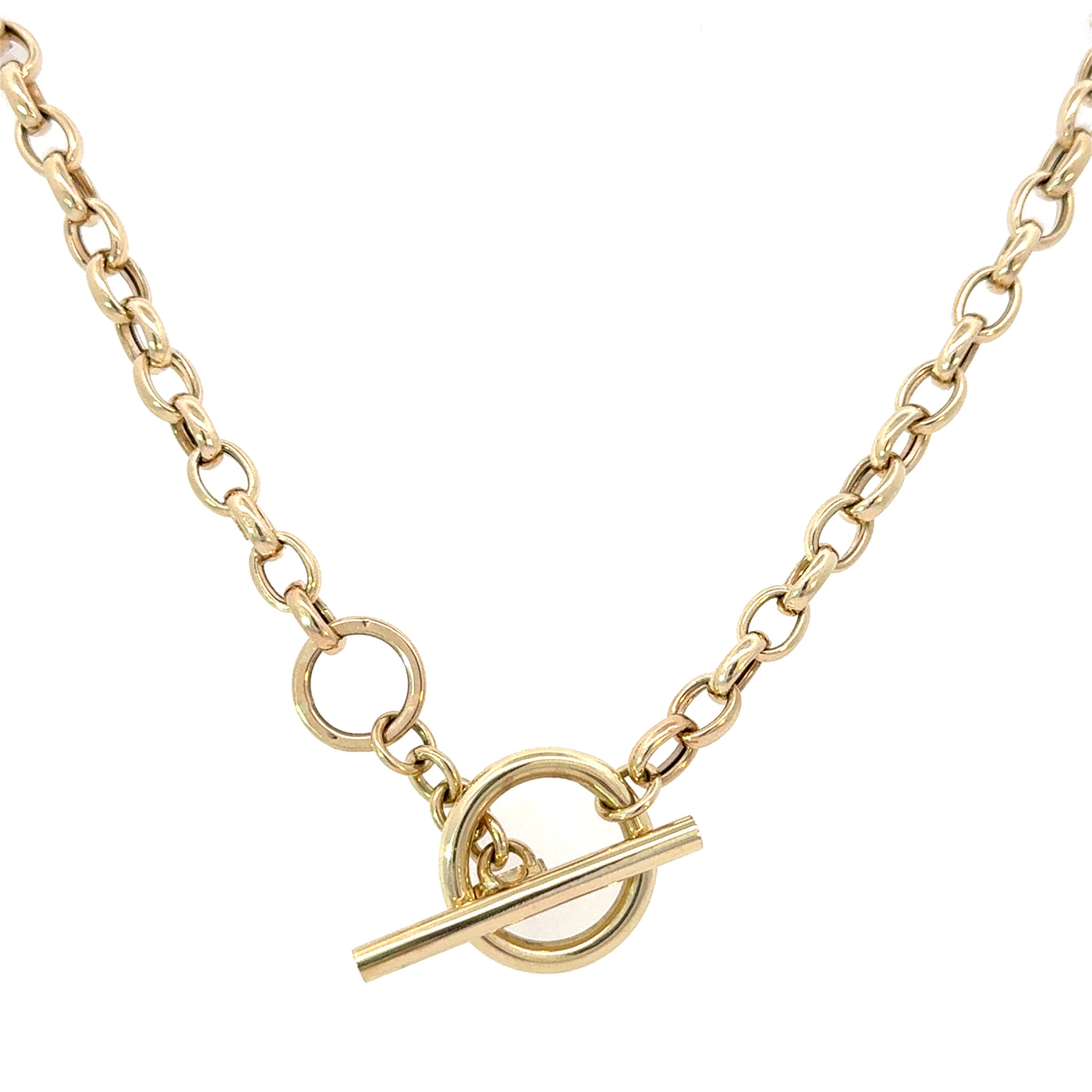 Rolo Chain with Large Toggle Clasp