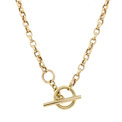 Rolo Chain with Large Toggle Clasp