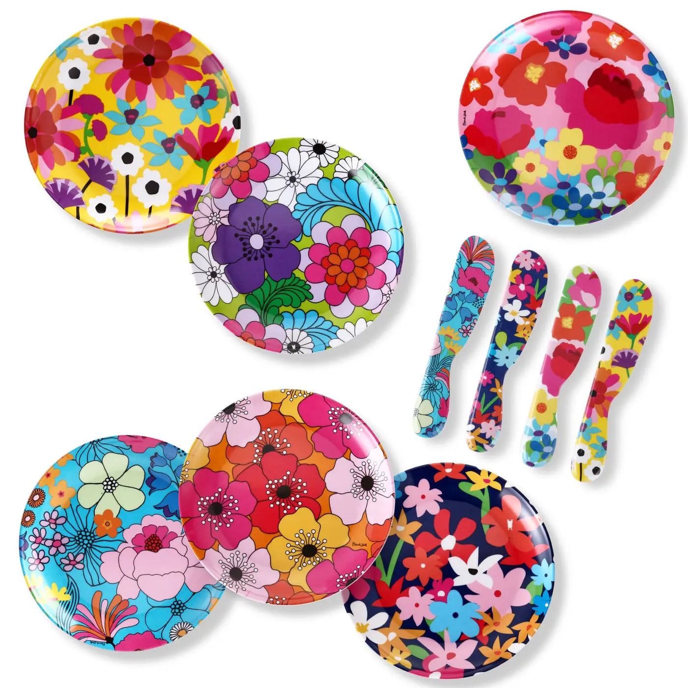 Spreader Set  - Garden Floral