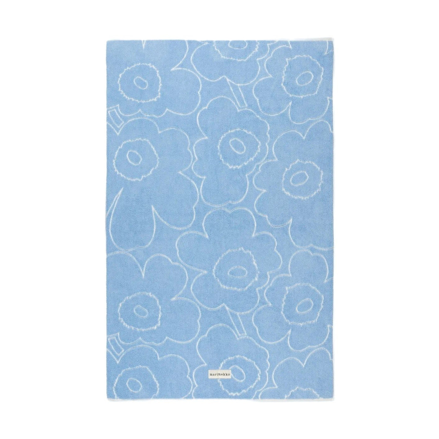 Piirto Unikko Bath Towel/ Blue & White