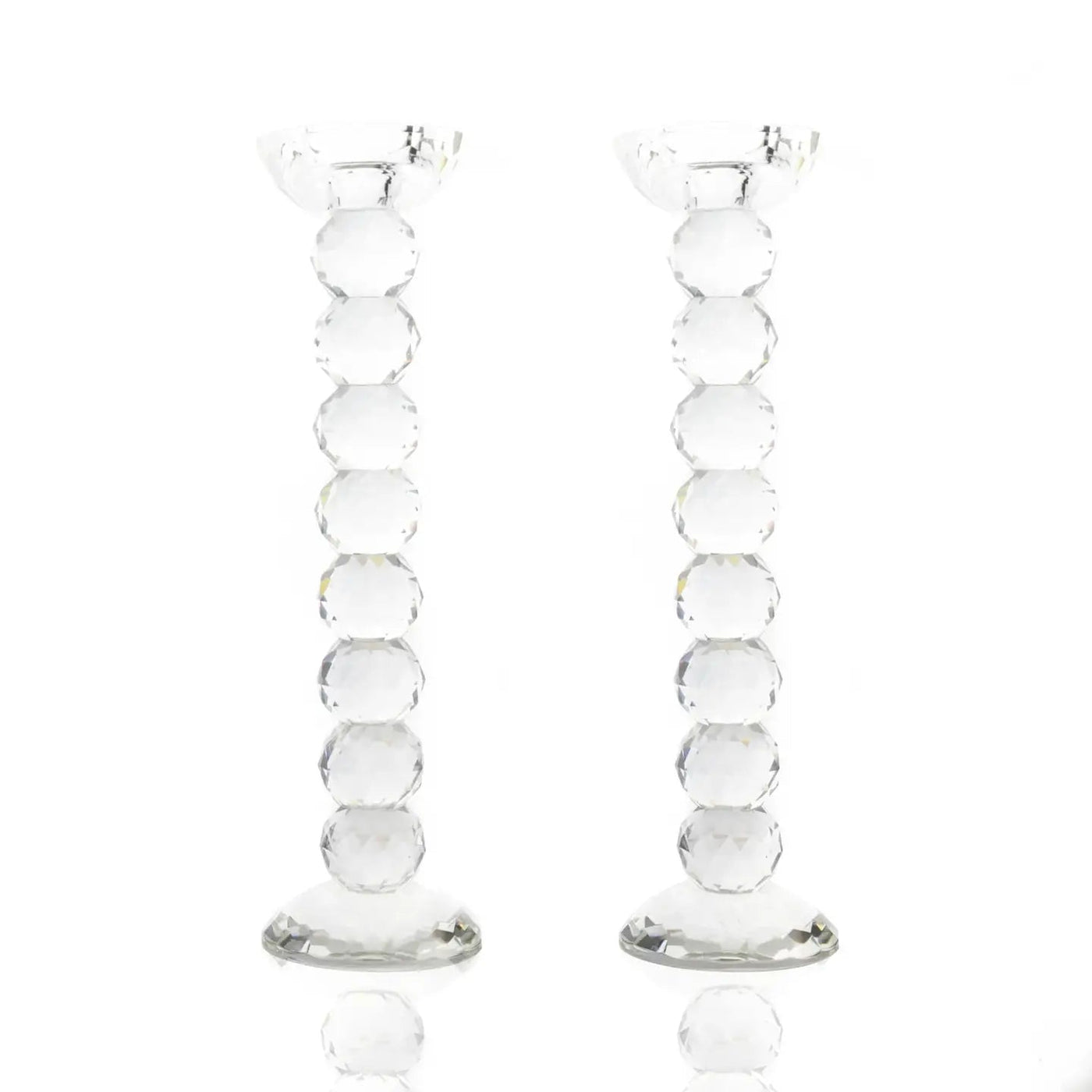 Crystal Ball Candlesticks