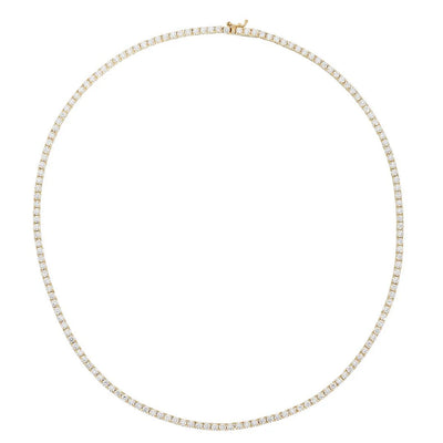 Tennis Necklace / 10 ctw