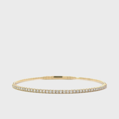 Flexi Diamond Bangle