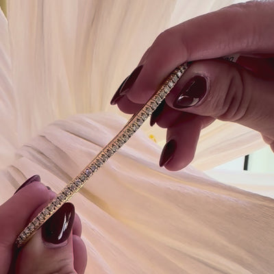 Stretch Diamond Bangle