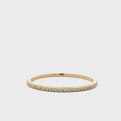 Stretch Diamond Bangle