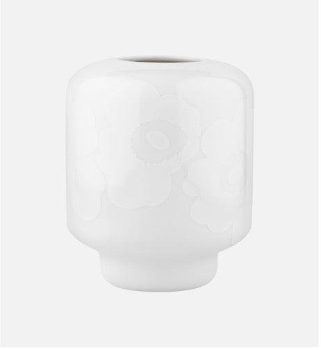 Unikko Ceramic Vase/White